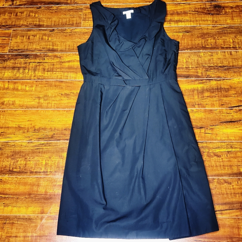 J. Crew Ruffle V neck cocktail/party/wedding dress